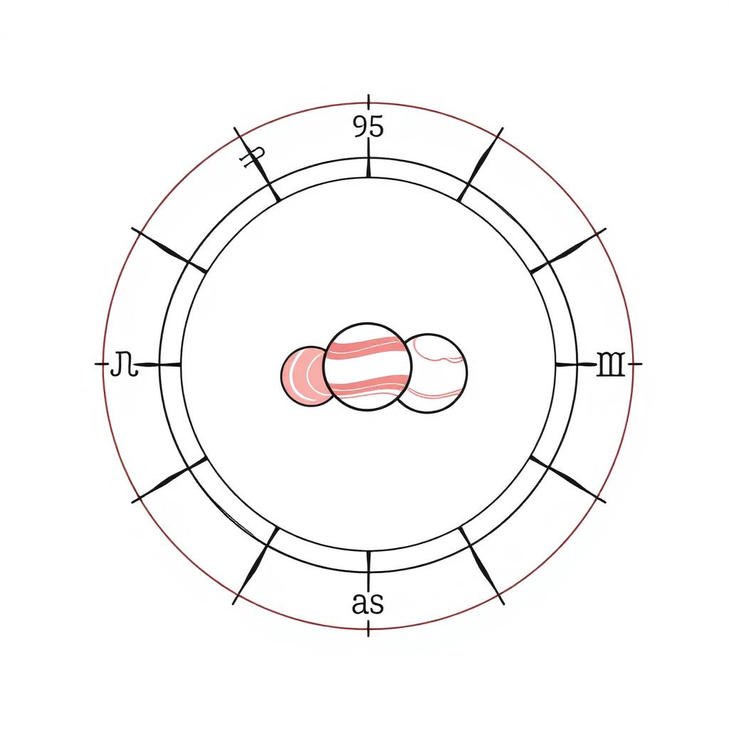 Stellium: planets gathered in one house
